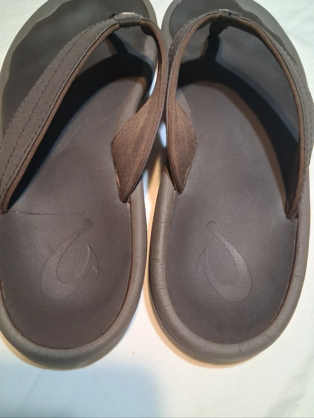 OluKai Ohana Brown Flip Flops Women’s Size 6 Comfortable Water-Ready Sandals